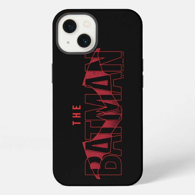 The Batman Bat Overlaid Logo iPhone Case (Back)