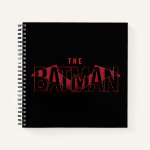 The Batman Bat Overlaid Logo Notebook