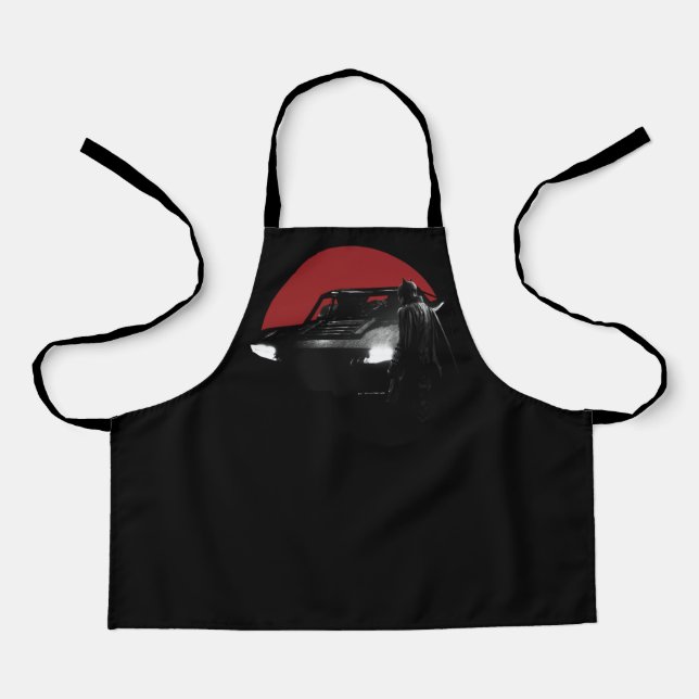 The Batman & Batmobile Graphic Apron (Front)