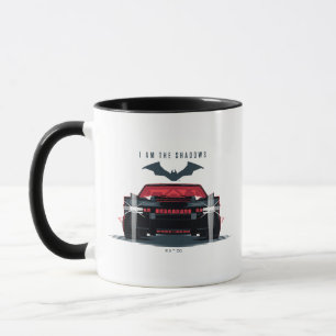 The Batman Batmobile - I Am The Shadows Mug