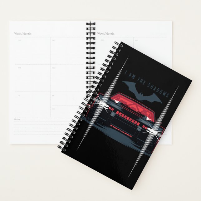 The Batman Batmobile - I Am The Shadows Planner (Display)