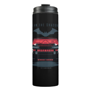 The Batman Batmobile - I Am The Shadows Thermal Tumbler