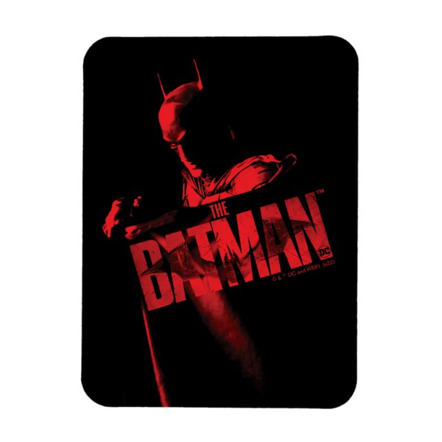 The Batman Cape & Logo Magnet (Vertical)