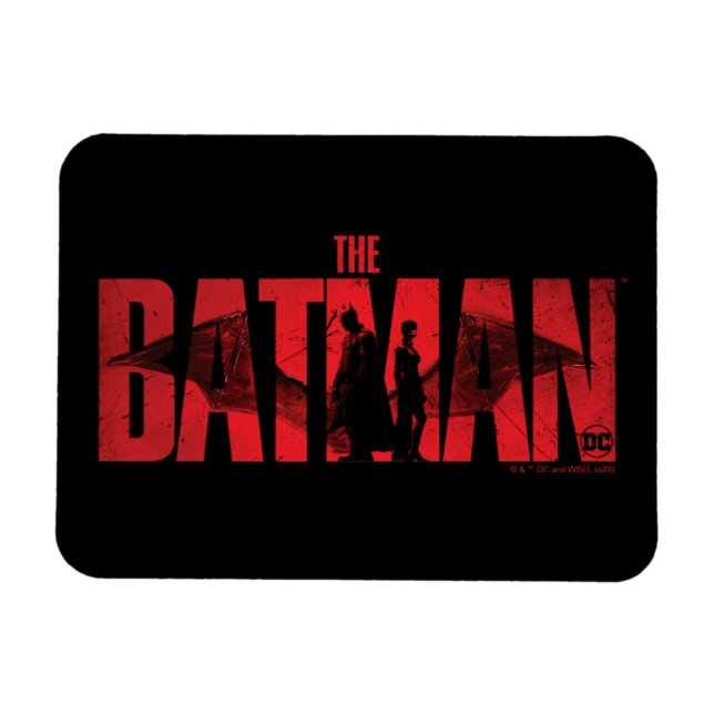 The Batman & Catwoman Logo Magnet (Horizontal)