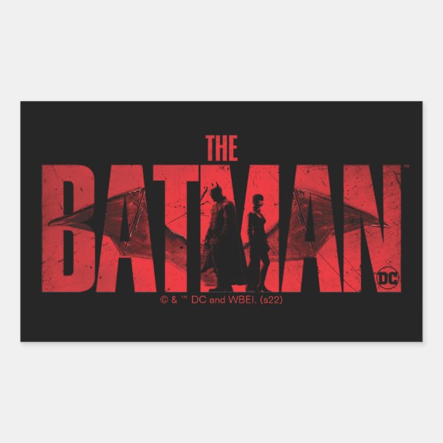 The Batman & Catwoman Logo Sticker (Front)