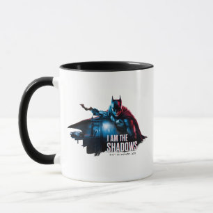 The Batman Character Graphic - I Am The Shadows Mug