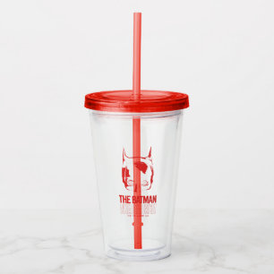 The Batman Cowl Logo Acrylic Tumbler
