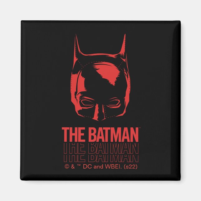 The Batman Cowl Logo Magnet (Front)