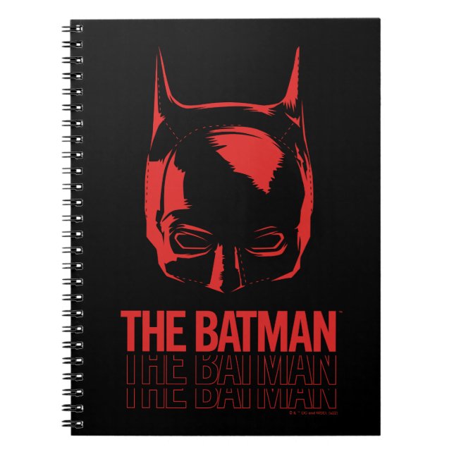 The Batman Cowl Logo Notebook (Front)