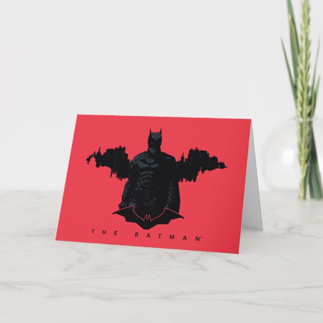 The Batman Gotham Silhouette Card (Front)