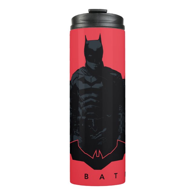 The Batman Gotham Silhouette Thermal Tumbler (Front)