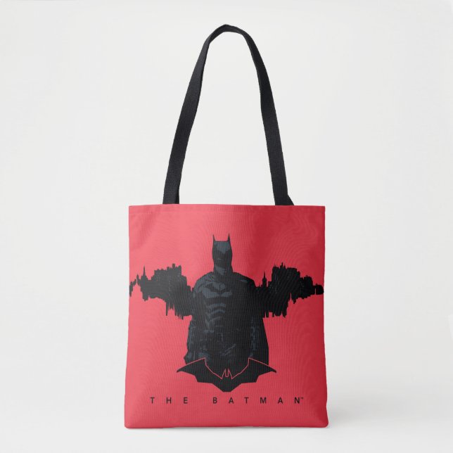 The Batman Gotham Silhouette Tote Bag (Front)