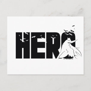 The Batman "Hero" Graphic Postcard