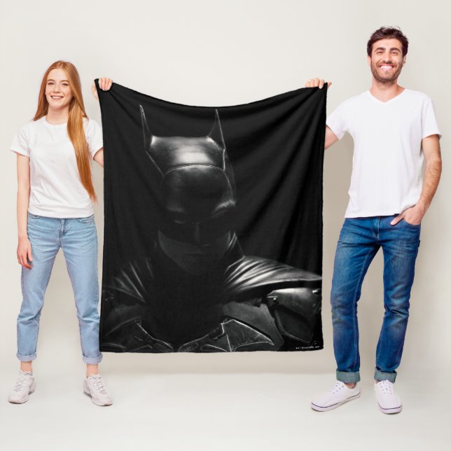 The Batman in Shadow Fleece Blanket (In Situ)