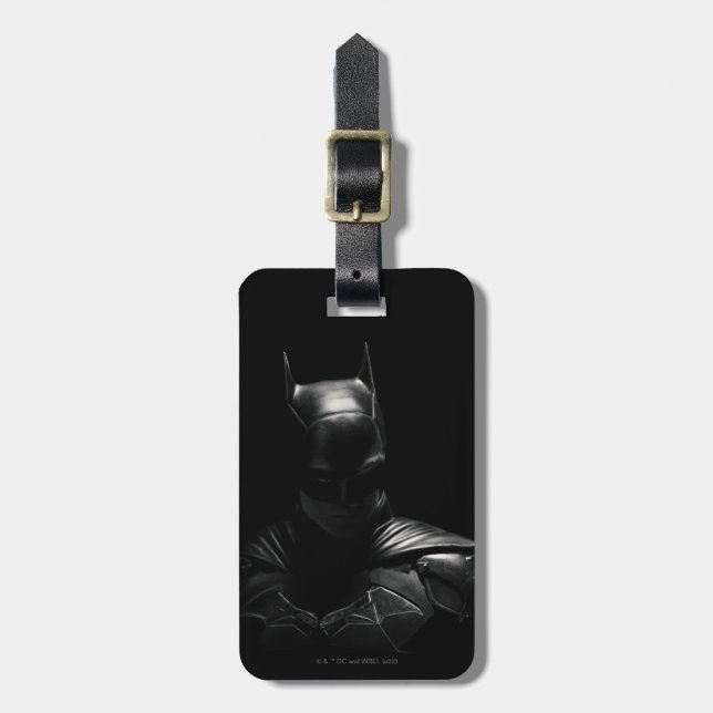 The Batman in Shadow Luggage Tag (Front Vertical)