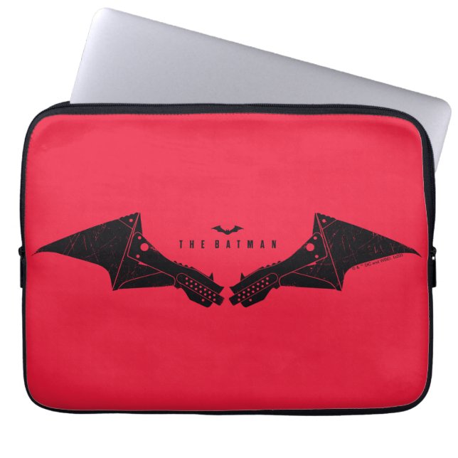 The Batman Mechanical Bat Wings Laptop Sleeve (Front)