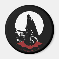 The Batman Motorcycle Silhouette