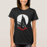 The Batman Motorcycle Silhouette