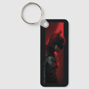 The Batman Red Bar Profile Keychain