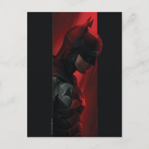 The Batman Red Bar Profile Postcard