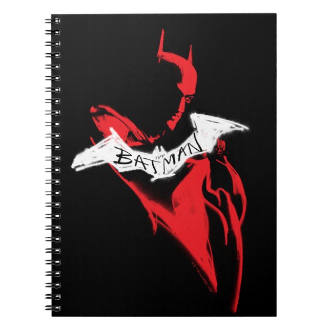 The Batman Spraypaint Outline Notebook (Front)