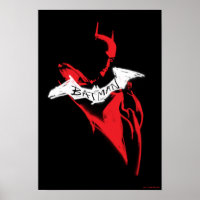 The Batman Spraypaint Outline