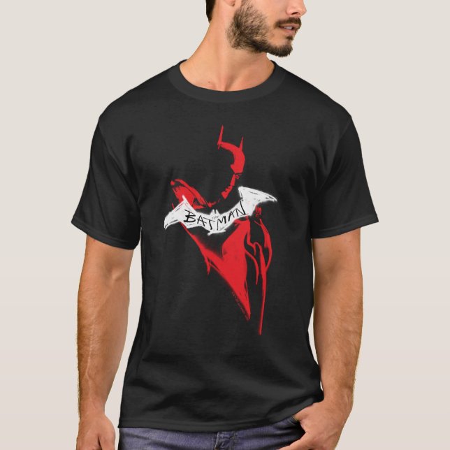 The Batman Spraypaint Outline T-Shirt (Front)