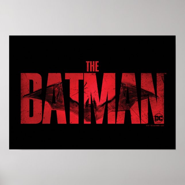 The Batman Theatrical Logo Poster (Front)