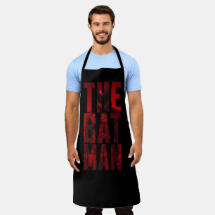 The Batman Typography Cutout Apron