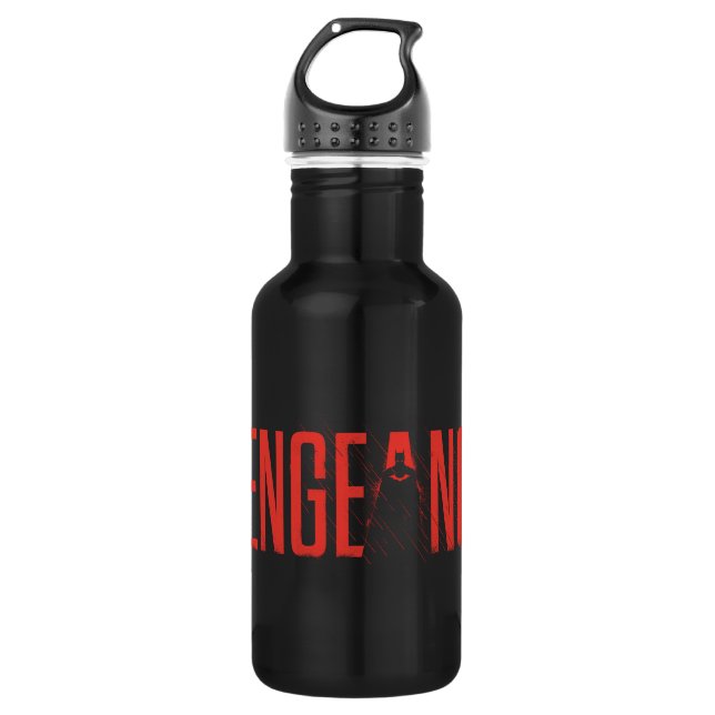 The Batman Vengeance Silhouette 532 Ml Water Bottle (Front)