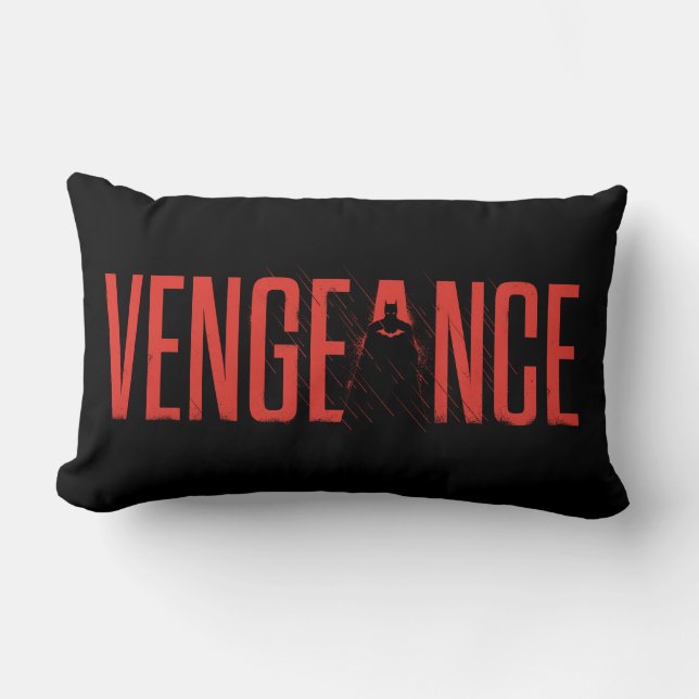 The Batman Vengeance Silhouette Lumbar Pillow (Front)