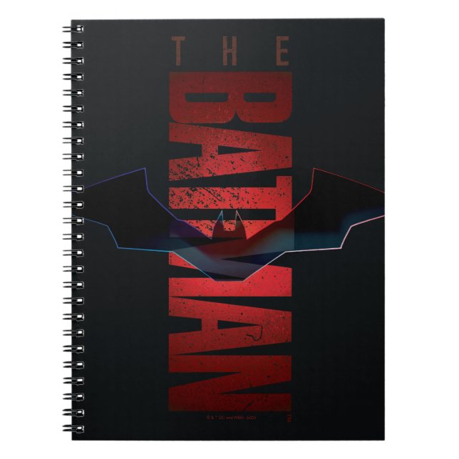 The Batman Vertical Logo Notebook (Front)