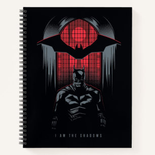 The Batman Window Pane Outline Notebook