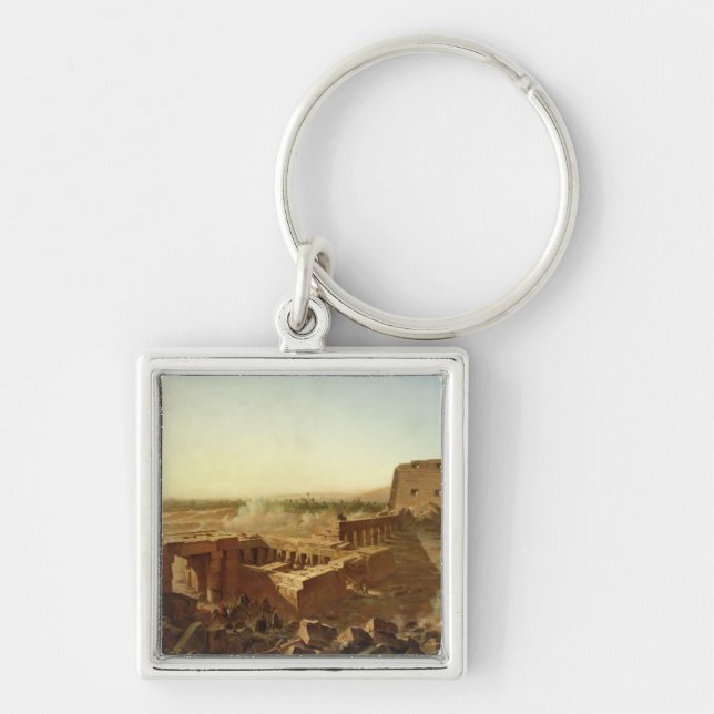 The Battle at the Temple of Karnak Keychain (Front)