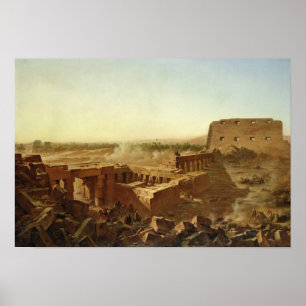 The Battle at the Temple of Karnak Poster