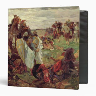 The Battle between Russians and Tatars, 1916 Binder