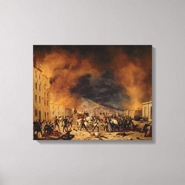 The Battle Canvas Print (Front)