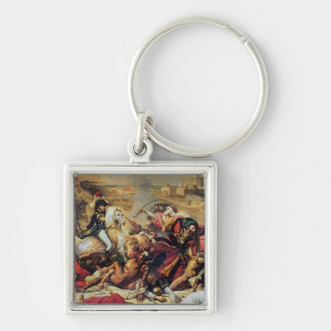 The Battle of Aboukir, 25th July 1799 Keychain (Front)