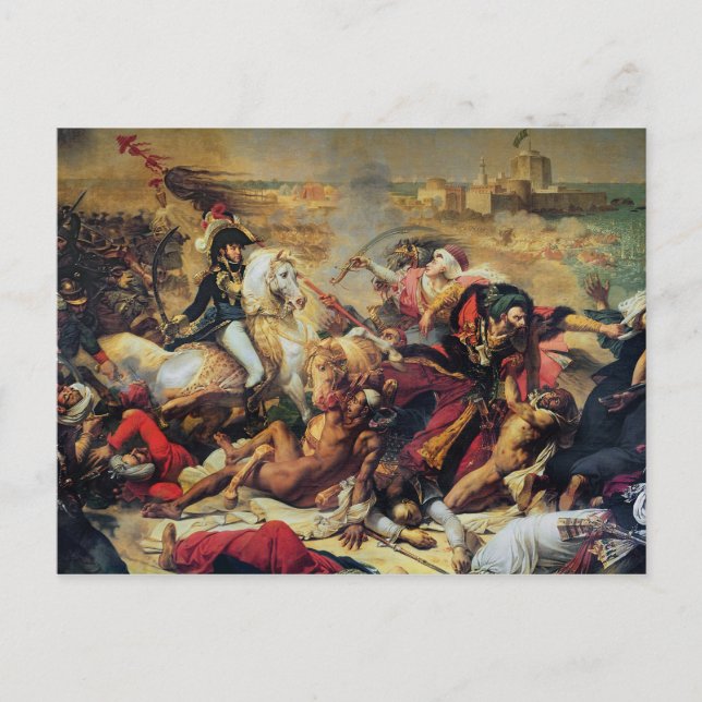The Battle of Aboukir, 25th July 1799 Postcard (Front)