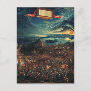 The Battle of Alexander at Issus Postcard
