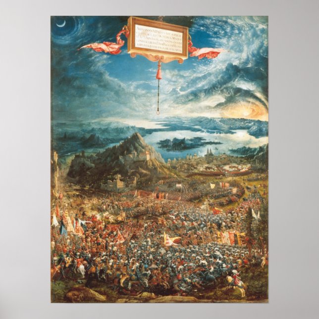 The Battle of Alexander at Issus Poster (Front)