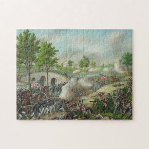 The Battle of Antietam Maryland Jigsaw Puzzle