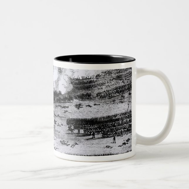 The Battle of Austerlitz, 2 December 1805 Two-Tone Coffee Mug (Right)