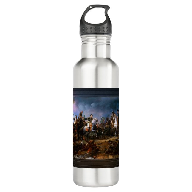 The Battle of Austerlitz by François Gérard 710 Ml Water Bottle (Front)