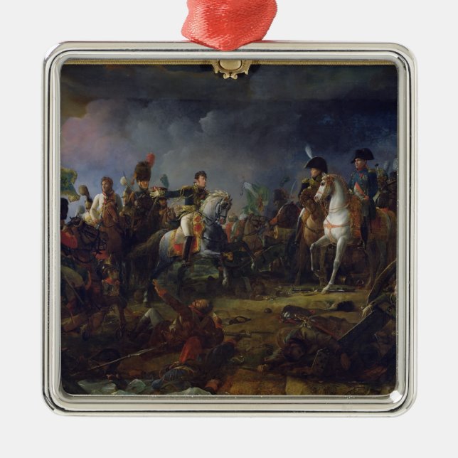 The Battle of Austerlitz Metal Ornament (Front)
