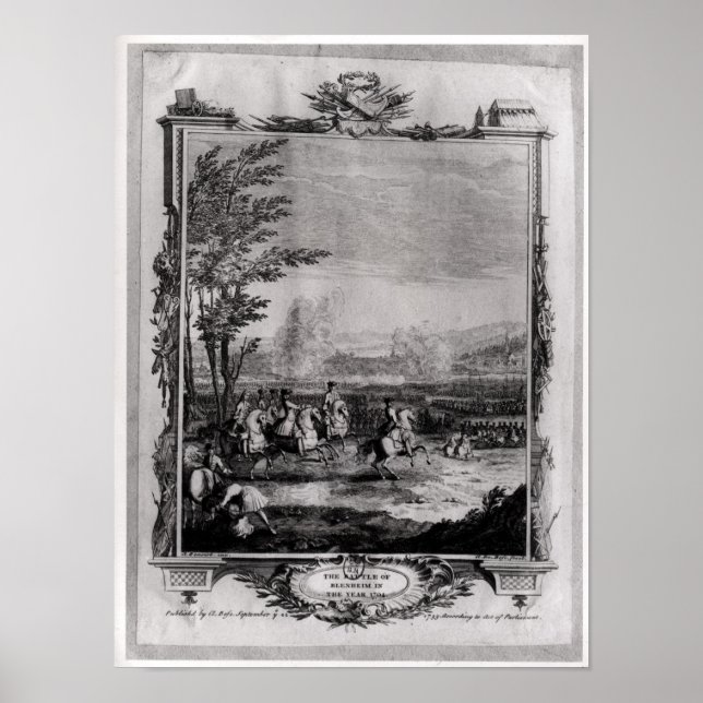 The Battle of Blenheim Poster (Front)
