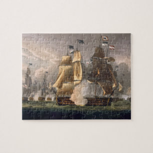 The Battle of Cape St. Vincent, February 14th 1797 Jigsaw Puzzle