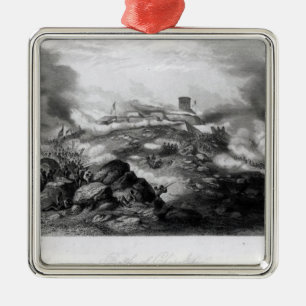 The Battle of Chapultepec Metal Ornament