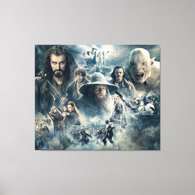 THE BATTLE OF FIVE ARMIES™ CANVAS PRINT (Front)
