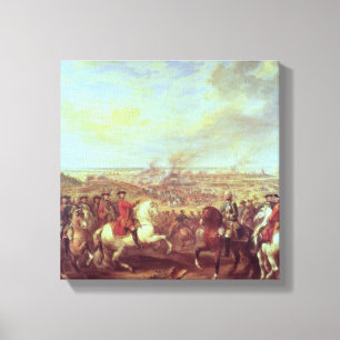 The Battle of Fontenoy, 11th May 1745 Canvas Print
